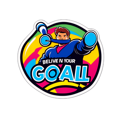 Motivační nálepka pro mladé sportovce