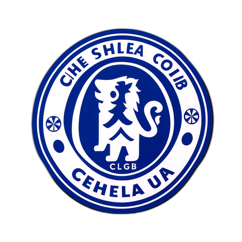 Sticker ya Klabu ya Chelsea
