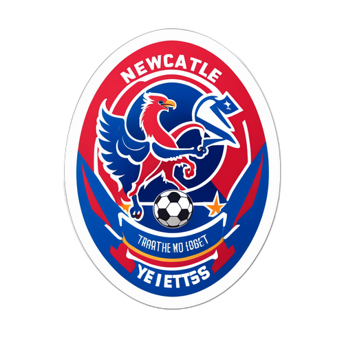 Stiker Motivasi untuk Penggemar Newcastle Jets