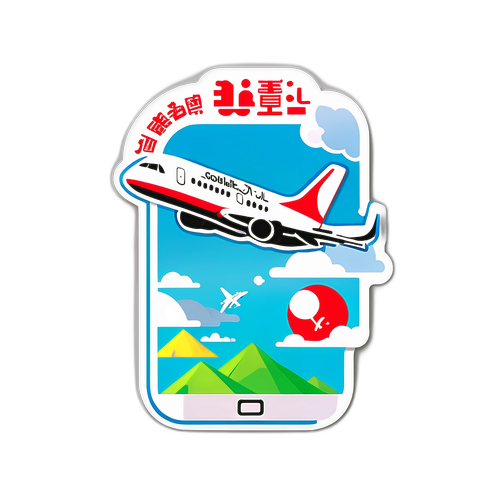 JALモバイルキャンペーンステッカー