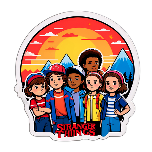 Abenteuer und Teamarbeit von 'Stranger Things'