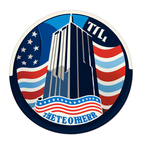 Honoring Heroes: The Retro 9/11 Sticker That Captures the Spirit of 'Together We Stand'