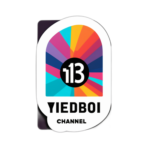 נוסף לעיצוב עכשווי של לוגו ערוץ 13