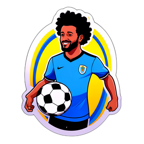 Adesivo del Tifoso di Calcio