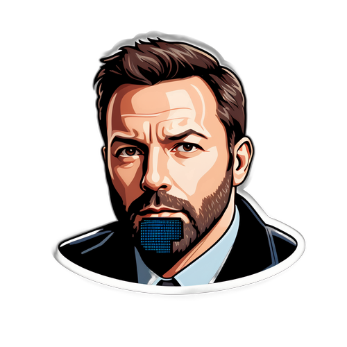 Nálepka věnovaná Benovi Affleckovi