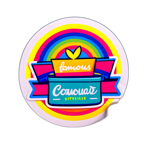 Adesivo Colorido de Estilo Jovem