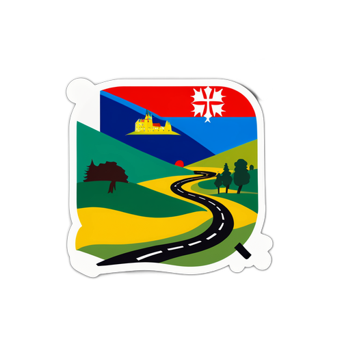 Autostradă prin peisajul ceh