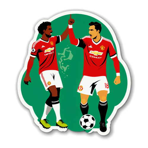 The Ultimate Showdown: Manchester United vs Real Betis - Unleash Your Inner Fan with This Epic Sticker!