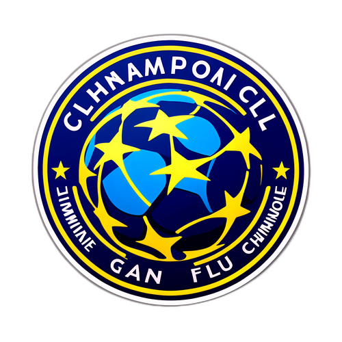 Champions-League-Spieltag Aufkleber