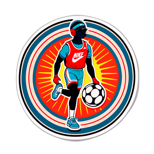 Retro Nike Logo Sticker
