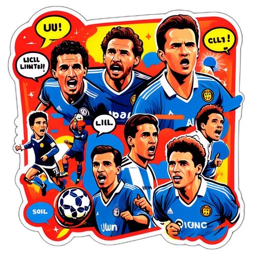 Sticker ya Kumbukumbu ya UCL