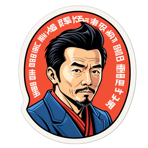 アベリョヘイの名言ステッカー