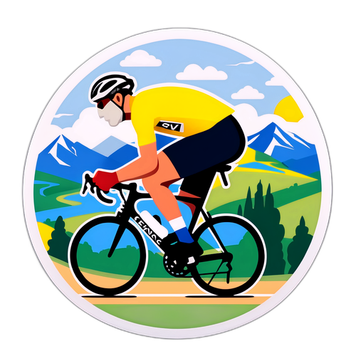 Dynamic Sticker ng Tour de France