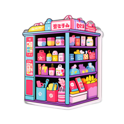 ダイソーの賑やかなモチーフ