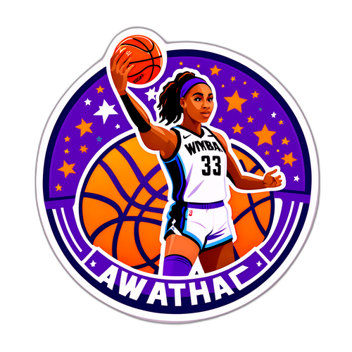 Masayang Sticker ng WNBA