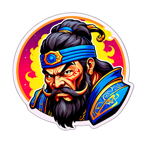 Stickers inspirowane 'Black Myth: Zhong Kui'