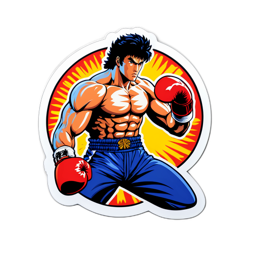 拳志郎のボクシングシーン