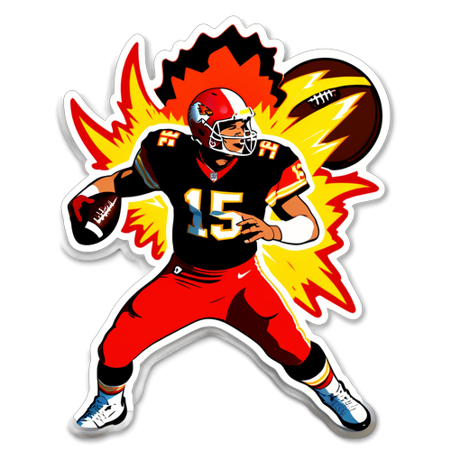 Patrick Mahomes Magic Sticker