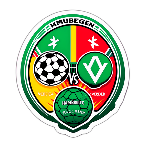 Sticker ya Mechi ya Hamburg dhidi ya Werder Bremen