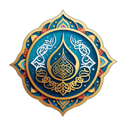 Stiker Dekoratif Menyambut Fasting di Bulan Rajab