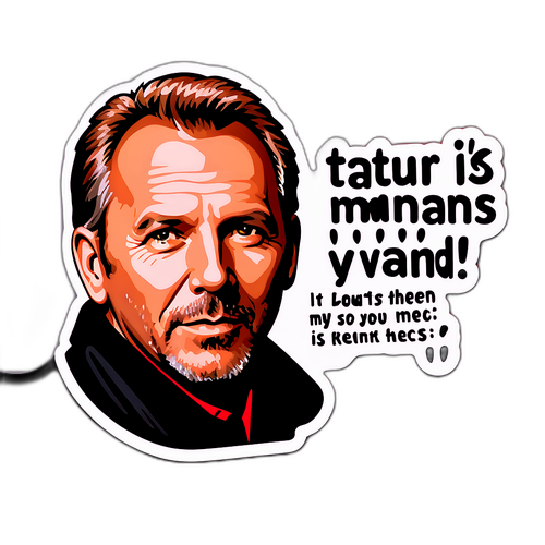 Kevin Costner Citat Sticker