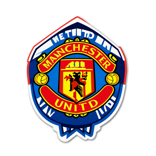 Manchester Uniteds Emblem: En Sticker Som Förenar Fansen med 'United We Stand'!