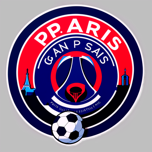 Sticker ya Paris Saint-Germain