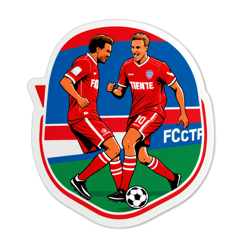 Stiker Energi Tinggi FC Twente