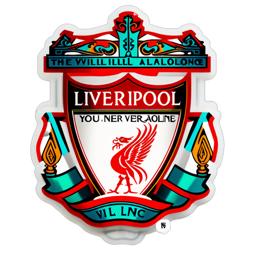 ¡Nunca Caminarás Solo! El Sticker de Liverpool que Todo Verdadero Aficionado Debe Tener