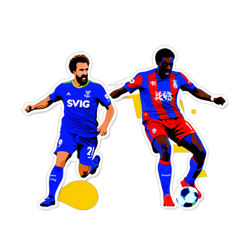 Desenho Divertido: Ipswich Town vs Crystal Palace