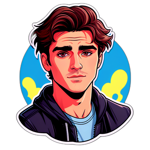 Genç ve Şık Bir Karakter: Jacob Elordi'nin Karikatürü