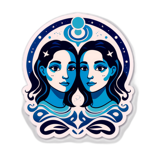 Gemini Sticker Ontwerp