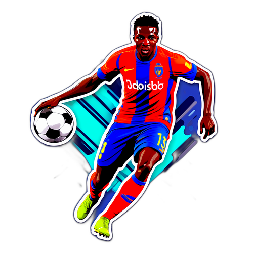 Abdoulie Manneh Dribblar Fotboll