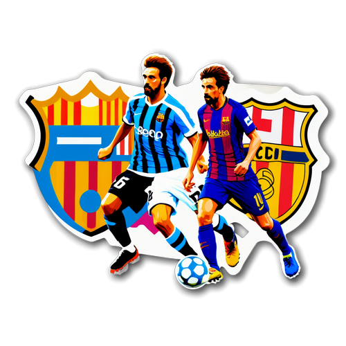 Perang El Clasico: Sticker Menarik Barcelona vs Real Sociedad yang Akan Mengguncang Hati Penggemar!