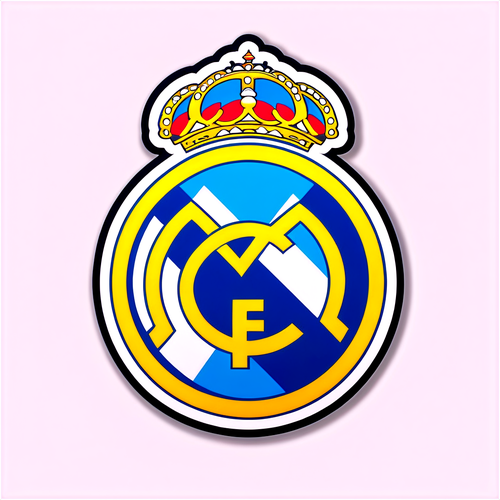 Real Madrid Logo Sticker