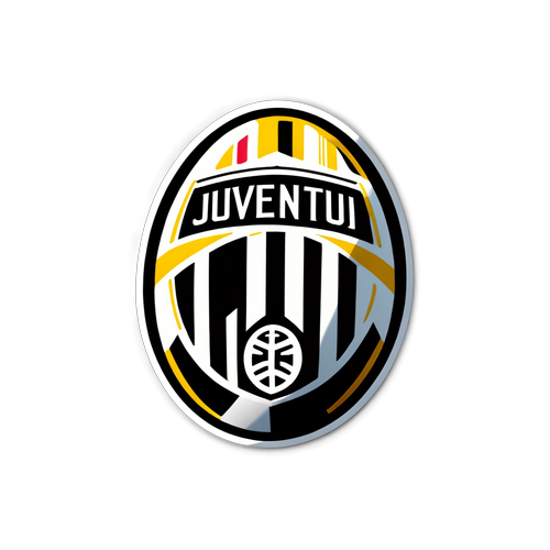 Transformă-ți Stilul cu Stickerul Juventus! Eleganță și Pasiune pentru Fiecare Fan!