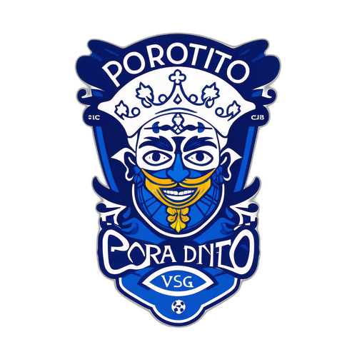 Sticker del Espíritu del Fútbol Portugués
