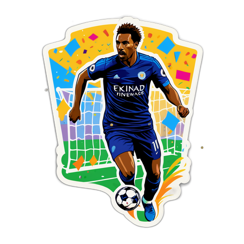 Sticker ya Sherehe ya Mchezaji Bora wa EPL