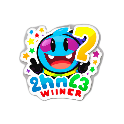 Adesivo Divertido do Lotofácil 3563