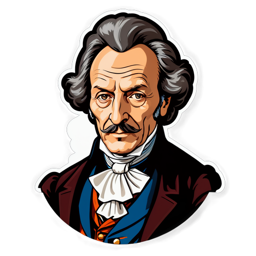 Portrait stylisé de Pierre Sage