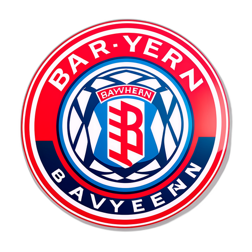 Bayern logó matrica