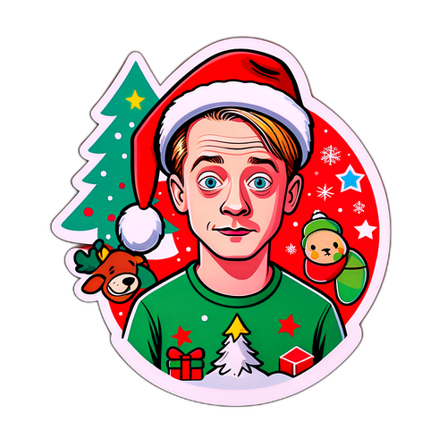 Vánoční design s Macaulay Culkinem