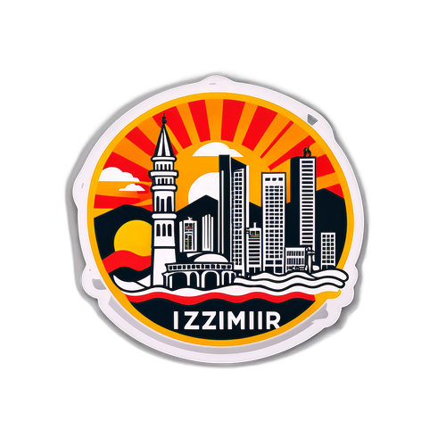 İzmir Kültürel Sembolleriyle Kent Manzarası