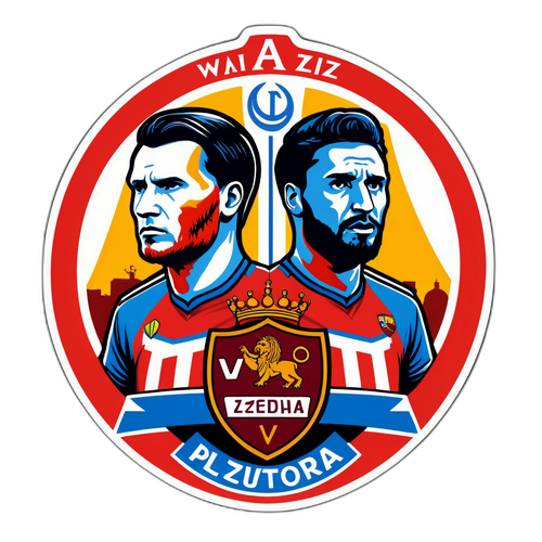 Sticker pentru meciul Roma - Viktoria Plzeň