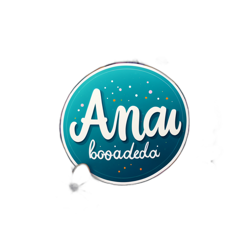 Autocolant modern și elegant 'Ana Bodea'