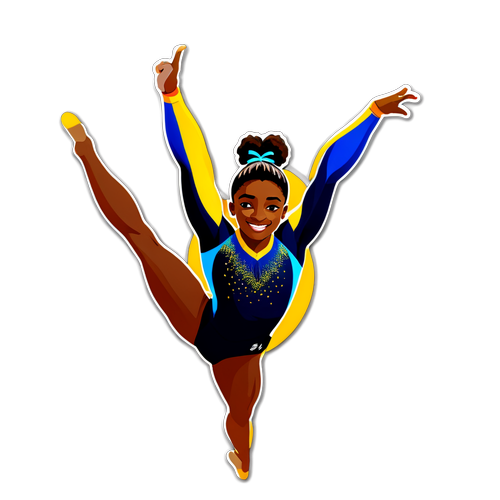 Voima ja Kauneus! Simone Bilesin Inspiroiva Hetki Gymnastikassa