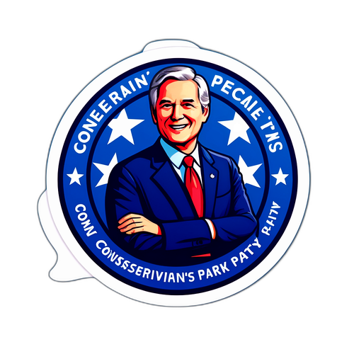 Konservativt Folkeparti Sticker