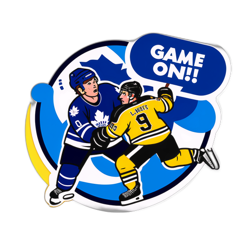 Hockey Fight Animated Sticker