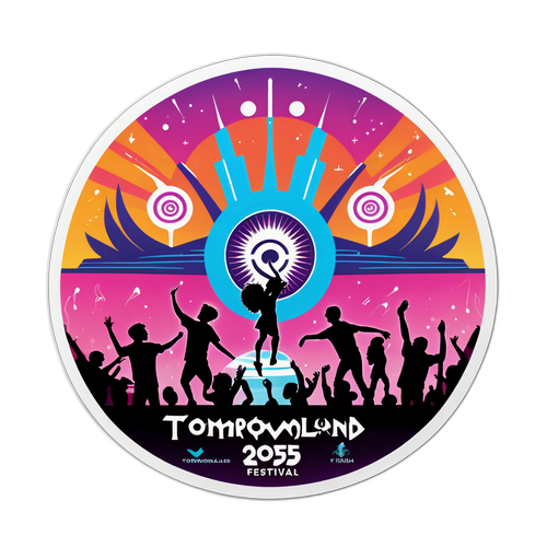 Vizualizace festivalu Tomorrowland 2025