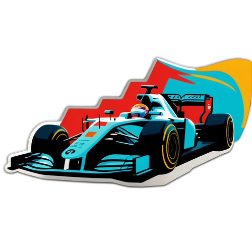 F1 Auto Sticker